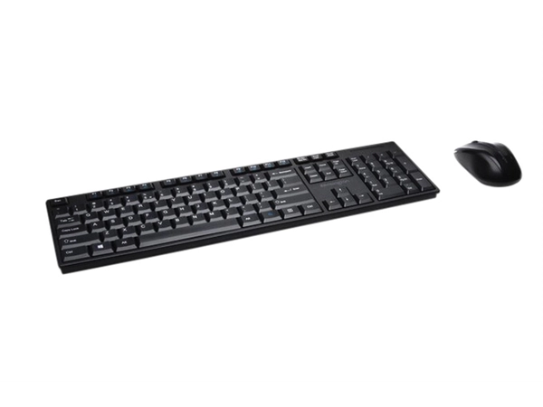 Een Toetsenbord + muis Kensington Pro Fit draadloos Azerty koop je bij VHK Kantoorartikelen