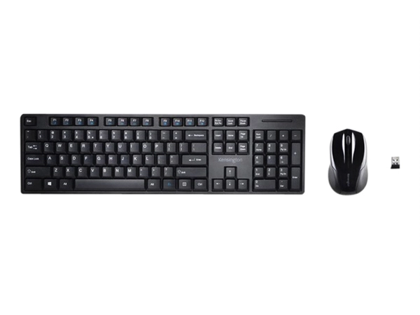 Een Toetsenbord + muis Kensington Pro Fit draadloos Azerty koop je bij Continu Kantoor