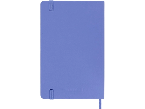 Een Notitieboek Moleskine pocket 90x140mm blanco hard cover hydrangea blue koop je bij Continu Kantoor