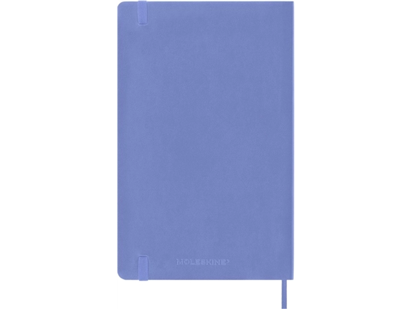 Een Notitieboek Moleskine large 130x210mm lijn soft cover hydrangea blue koop je bij Continu Kantoor