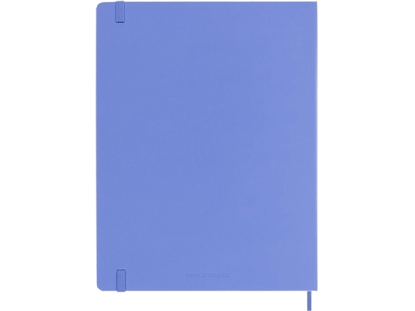 Een Notitieboek Moleskine XL 190x250mm blanco hard cover hydrangea blue koop je bij VHK Kantoorartikelen