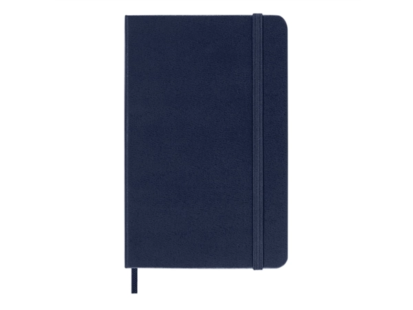 Een Notitieboek Moleskine pocket 90x140mm lijn hard cover sapphire blue koop je bij Continu Kantoor