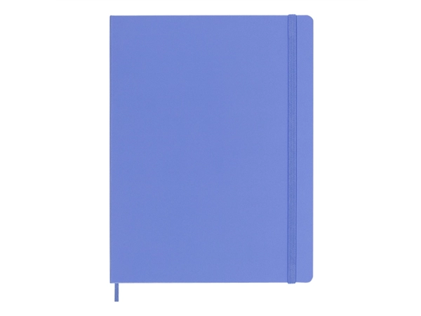 Een Notitieboek Moleskine XL 190x250mm blanco hard cover hydrangea blue koop je bij Continu Kantoor