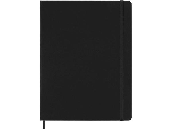 Een Notitieboek Moleskine XL 190x250mm dots hard cover zwart koop je bij Continu Kantoor