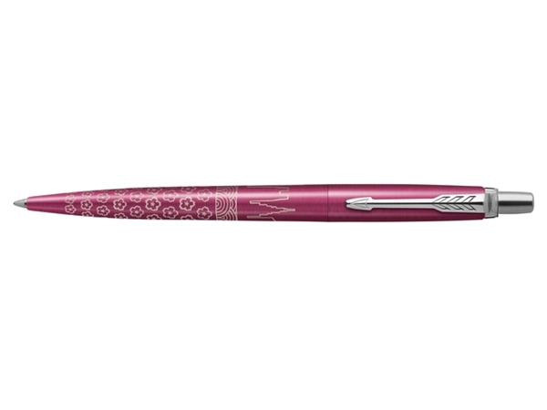 Een Balpen Parker Jotter special edition Tokyo pink CT medium koop je bij VHK Kantoorartikelen