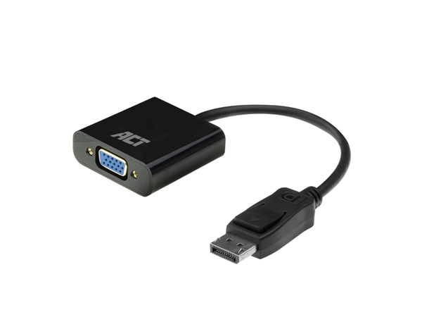 Een Adapter ACT DisplayPort naar VGA koop je bij VHK Kantoorartikelen