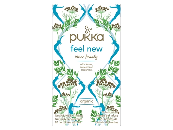 Een Thee Pukka feel new 20 zakjes koop je bij VHK Kantoorartikelen