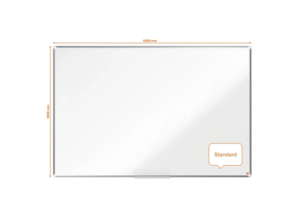 Een Whiteboard Nobo Premium Plus 120x180cm staal koop je bij Continu Kantoor