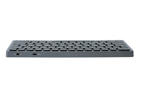 Een Toetsenbord Ergofy Ultra Slim draadloos mini Qwerty koop je bij Continu Kantoor