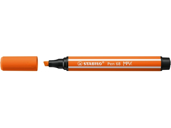 Een Viltstift STABILO Pen 68/30 Max bleek vermiljoen koop je bij VHK Kantoorartikelen