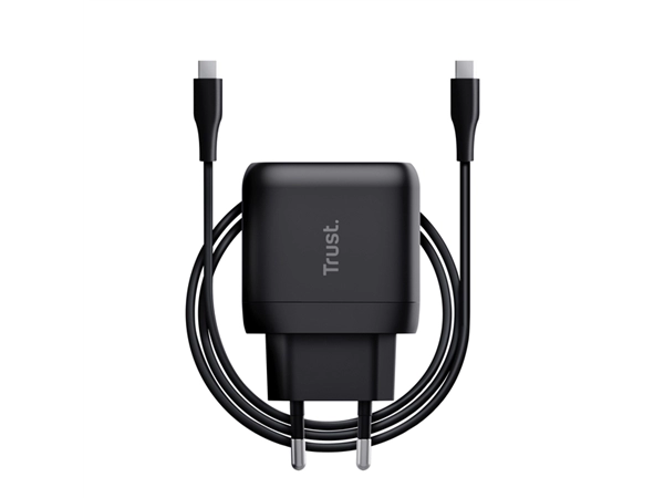 Een Oplader Trust Maxo 45W USB-C zwart koop je bij VHK Kantoorartikelen