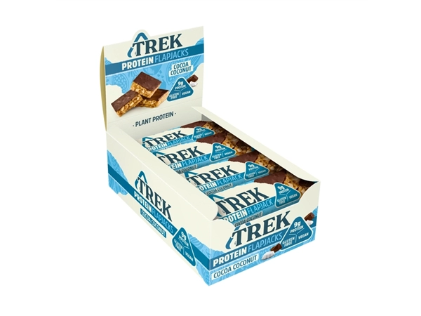 Een Proteïnereep TREK cocoa coconut 16x50 gram koop je bij VHK Kantoorartikelen