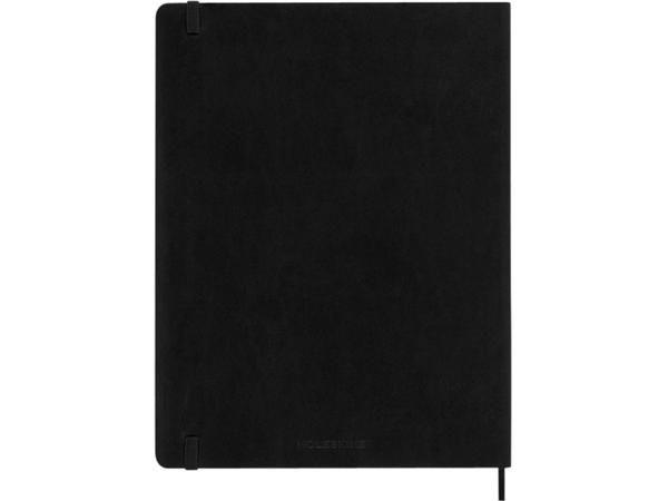 Een Agenda 2024/2025 Moleskine 18M Planner Weekly 7dagen/1pagina extra large sc black koop je bij Continu Kantoor