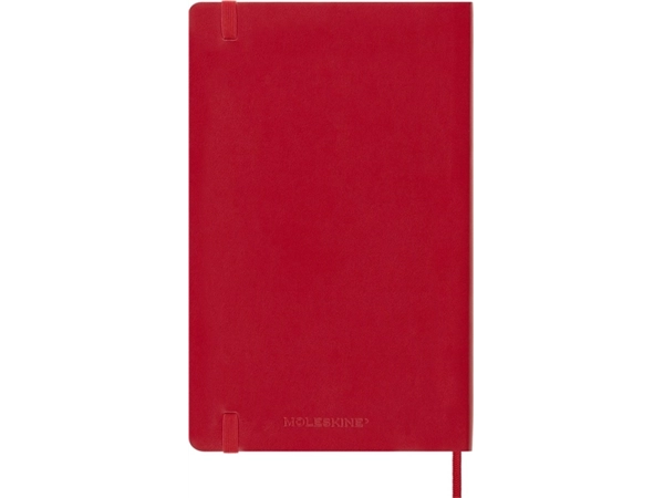 Een Agenda 2025 Moleskine 12M Planner Weekly 7dagen/1pagina large sc scarlet red koop je bij Continu Kantoor