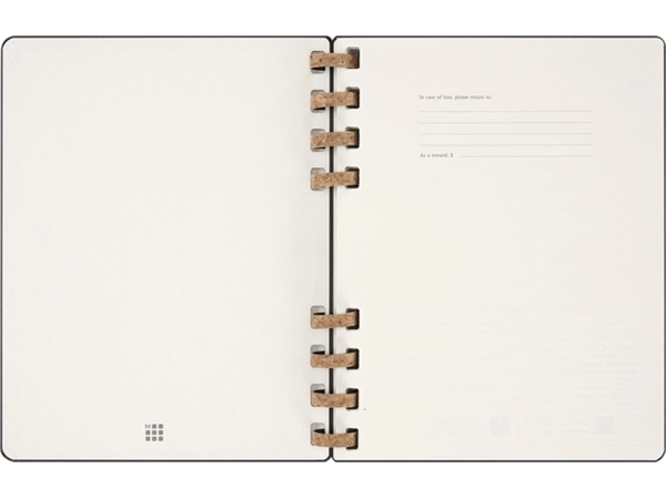 Een Life planner 2025 Moleskine 12M Spiral 7dagen/2pagina's extra large hc black koop je bij Continu Kantoor