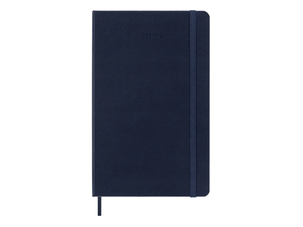 Een Agenda 2025 Moleskine 12M Planner Weekly 7dagen/1pagina large hc sapphire blue koop je bij Hoekmankantoorartikelen.nl