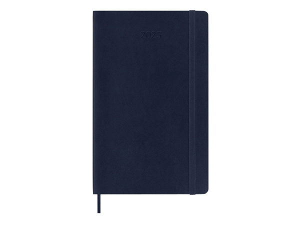 Een Agenda 2025 Moleskine 12M Planner Weekly 7dagen/1pagina large sc sapphire blue koop je bij Hoekmankantoorartikelen.nl