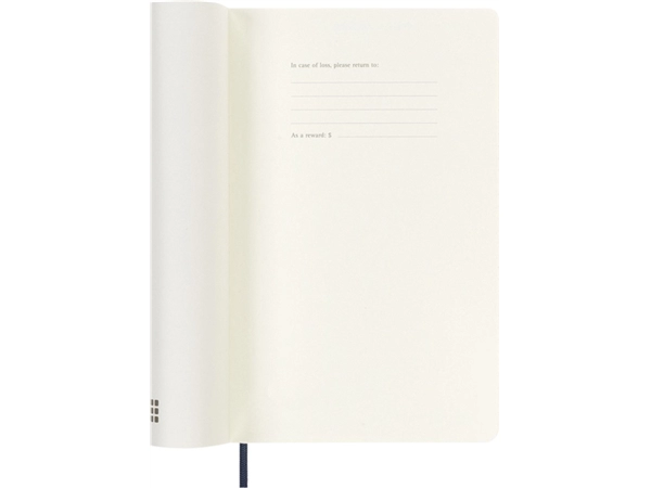 Een Agenda 2025 Moleskine 12M Planner Weekly 7dagen/1pagina large sc sapphire blue koop je bij Continu Kantoor