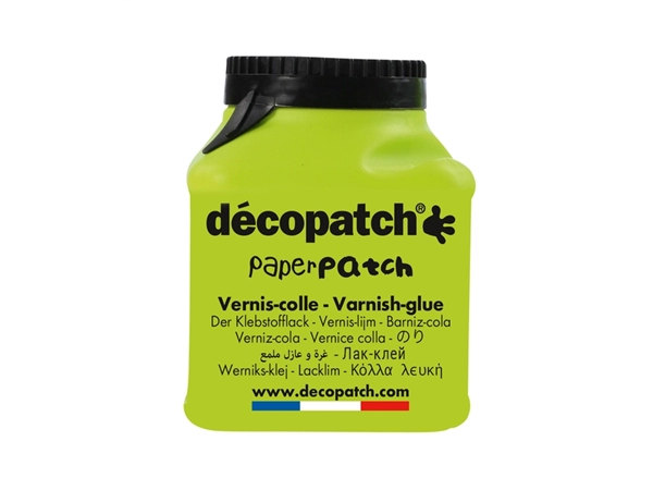 Een Vernis Décopatch PaperPatch 180ml transparant koop je bij VHK Kantoorartikelen