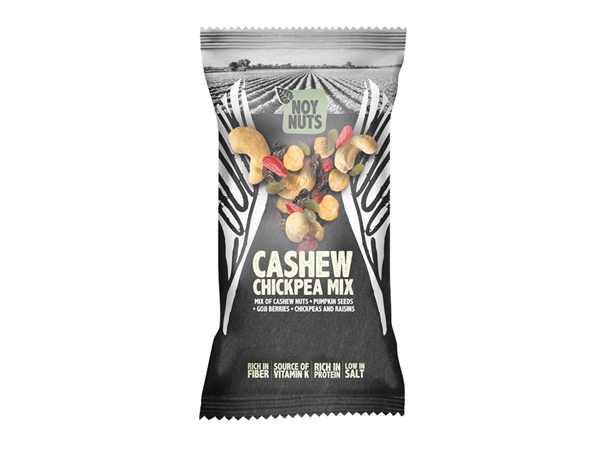 Een Cashewnoten NoyNuts mix zak 45 gram koop je bij Continu Kantoor