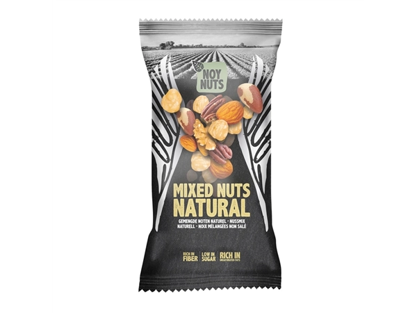 Een Noten NoyNuts naturel mix zak 45 gram koop je bij Continu Kantoor