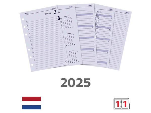 Een Agendavulling 2025 Kalpa Senior 1dag/1pagina koop je bij Hoekmankantoorartikelen.nl