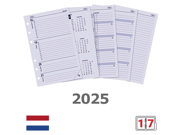 Een Agendavulling 2025 Kalpa Senior 7dagen/2pagina's koop je bij Hoekmankantoorartikelen.nl