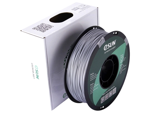 Een 3D Filament Esun 1.75mm PLA 1kg zilver koop je bij VHK Kantoorartikelen