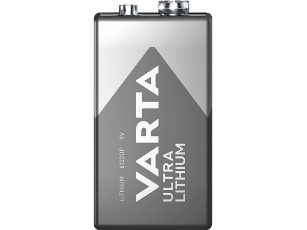 Een Batterij Varta Ultra lithium 9Volt koop je bij Continu Kantoor