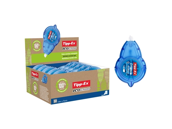 Een Correctieroller Tipp-ex easy refill ecolutions 5mmx14m koop je bij VHK Kantoorartikelen