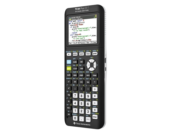 Een Rekenmachine TI-84 Plus CE-T Python Edition koop je bij VHK Kantoorartikelen