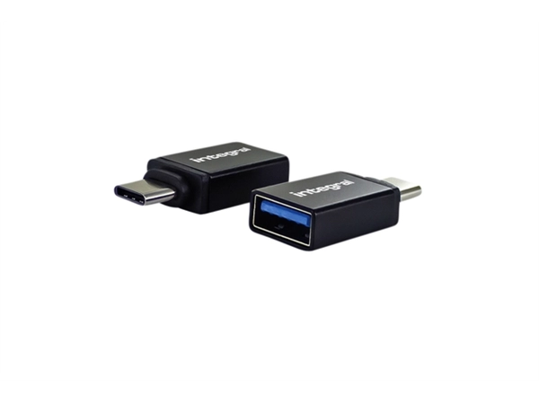 Een Adapter Integral 3.1 USB-A naar USB-C 2 stuks koop je bij Hoekmankantoorartikelen.nl