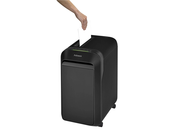 Een Papiervernietiger Fellowes Powershred LX221 snippers 2x12mm zwart koop je bij Continu Kantoor