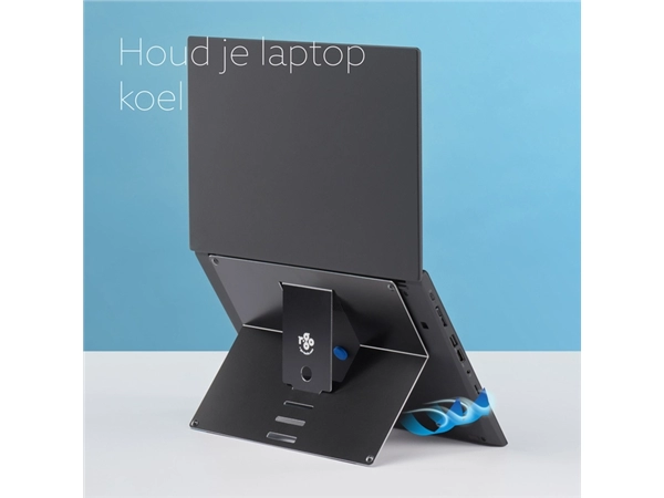 Een Laptopstandaard R-Go Riser Attachable koop je bij Sysdicom BV