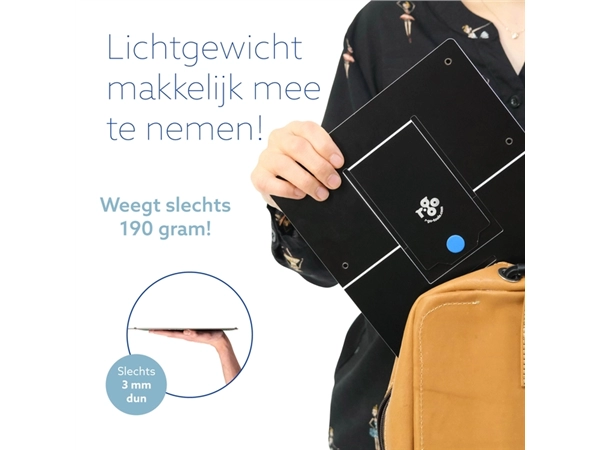 Een Laptopstandaard R-Go Riser Flexible koop je bij Continu Kantoor