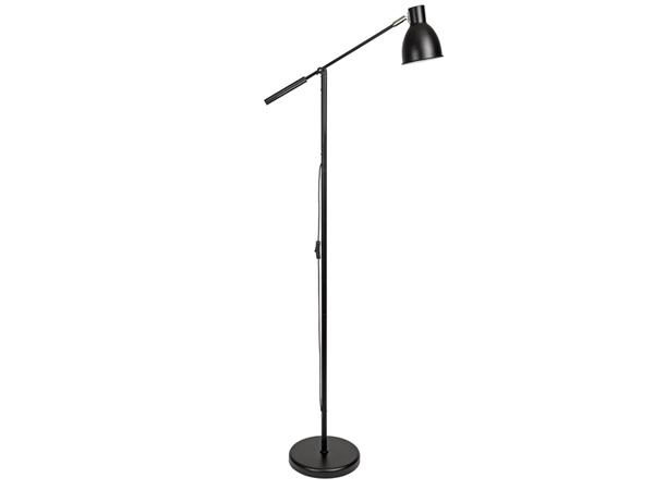 Een Vloerlamp MAUL Finja excl. LED lamp hg 138cm arm 30cm zwart koop je bij VHK Kantoorartikelen