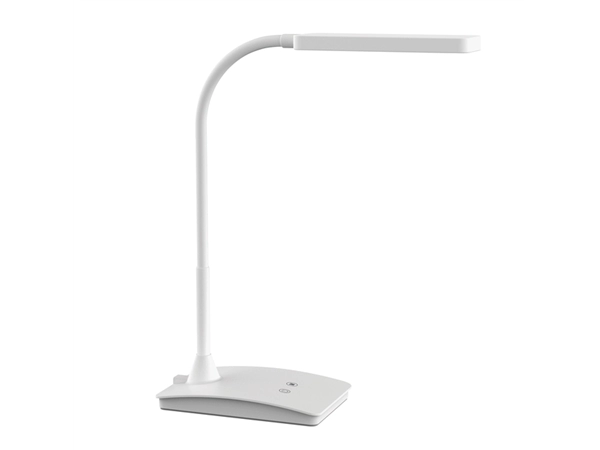 Een Bureaulamp MAUL Pearly LED voet dimbaar colour vario wit koop je bij Hoekmankantoorartikelen.nl