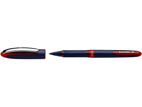 Een Rollerpen Schneider One Business 0.6mm rood koop je bij VHK Kantoorartikelen