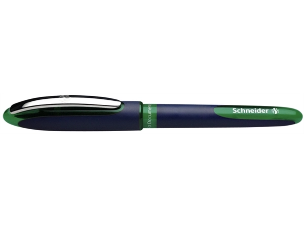 Een Rollerpen Schneider One Business 0.6mm groen koop je bij Hoekmankantoorartikelen.nl