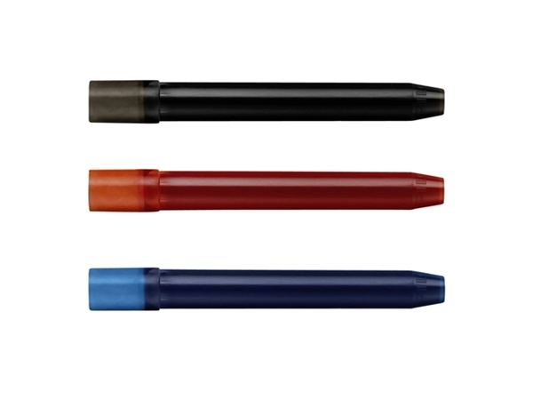 Een Inktpatroon PILOT Begreen Hi-Tecpoint V5/V7 zwart set à 3 stuks koop je bij VHK Kantoorartikelen