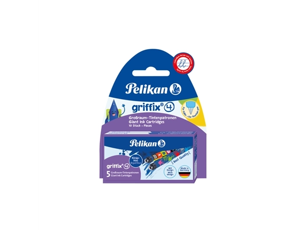 Een Inktpatroon Pelikan Griffix blauw op blister koop je bij PrimaOffice