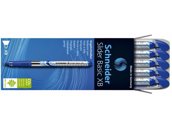 Een Rollerpen Schneider Slider extra breed blauw koop je bij Continu Kantoor