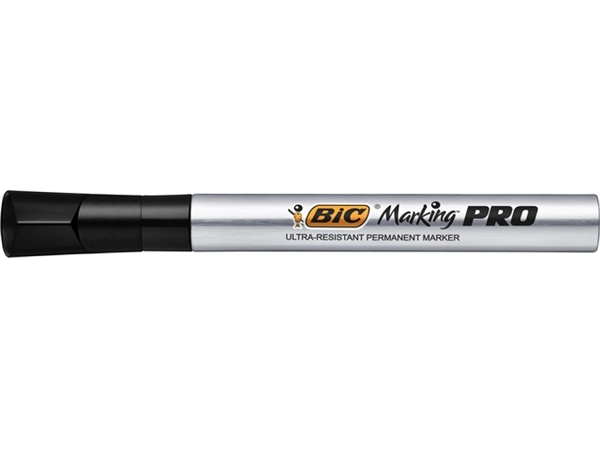 Een Viltstift Bic Pro rond medium zwart koop je bij VHK Kantoorartikelen