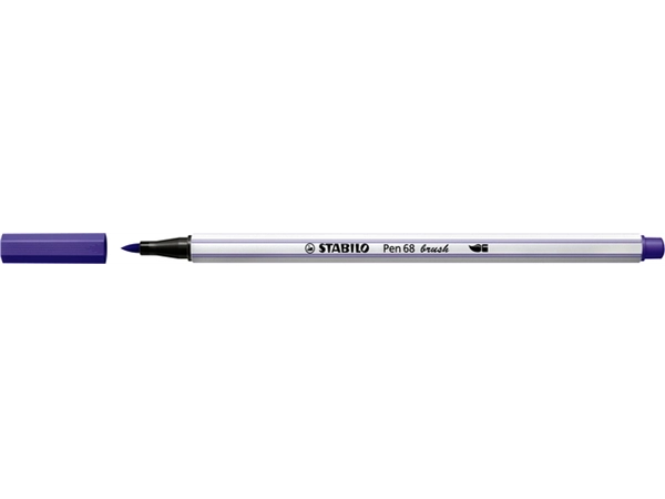 Een Brushstift STABILO Pen 568/55 paars koop je bij VHK Kantoorartikelen