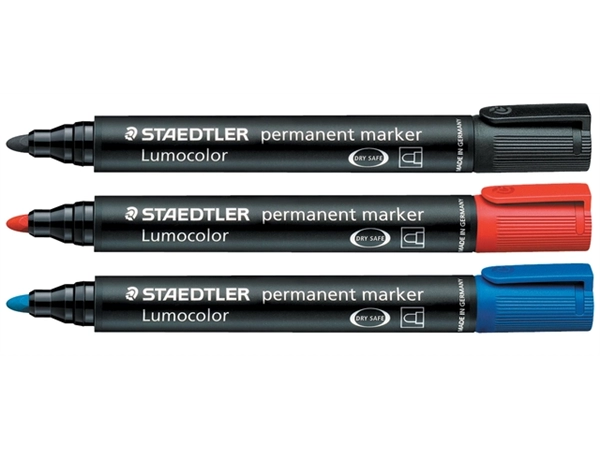 Een Viltstift Staedtler 352 rond zwart 2mm koop je bij VHK Kantoorartikelen