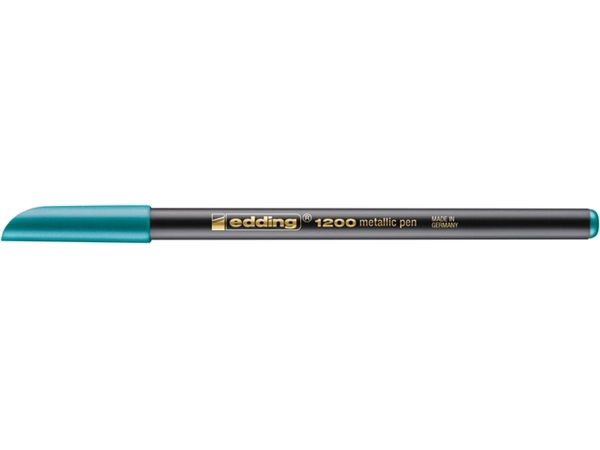 Een Fineliner edding 1200 074 fijn metallic groen koop je bij Continu Kantoor