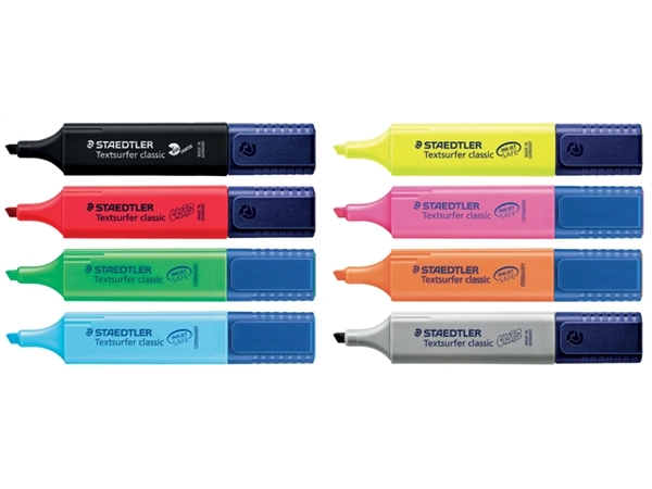 Een Markeerstift Staedtler 364 Textsurfer geel koop je bij VHK Kantoorartikelen