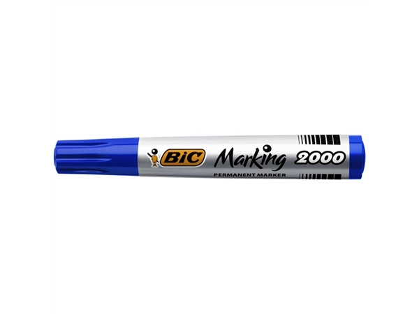 Een Viltstift Bic 2000 ecolutions rond large blauw koop je bij Continu Kantoor