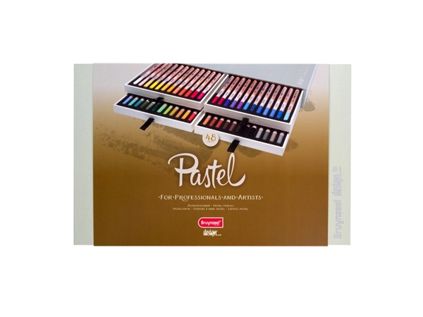 Een Pastelpotlood Bruynzeel Design set á 48 stuks assorti koop je bij Company Supplies