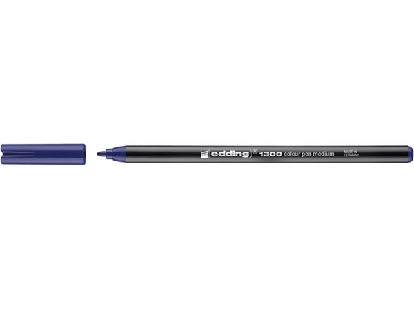 Een Fineliner edding 1300 medium blauw koop je bij Hoekmankantoorartikelen.nl